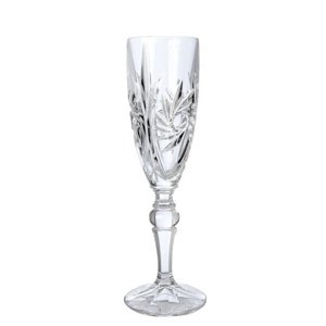 Bohemia Jihlava Diamante sklenice na šampaňské Pinwheel 180 ml 6KS