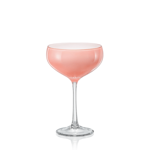 Crystalex růžové sklenice na koktejly Pralines 180 ml 4KS