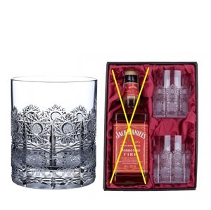 Onte Crystal Bohemia Crystal dárková sada na whisky se sklenicemi 280 ml 500pk