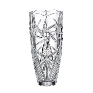 Crystalite Bohemia skleněná váza Nova Old Pinwheel B 30 cm