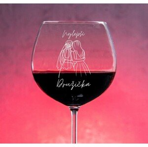 Crystalite Bohemia sklenice na červené víno Sylvia 460 ml 1KS
