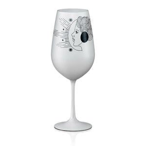 Crystalex sklenička na víno Panna Bílá 550 ml 1KS