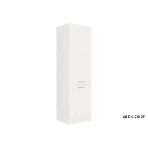 Expedo Kuchyňská skříňka vysoká ALBERTA 60 DK-210 2F, 60x210x57, bílá