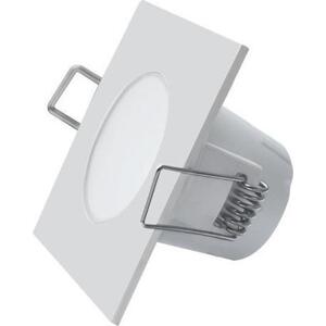 Bílé vestavné podhledové LED svítidlo čtverec 5W denní