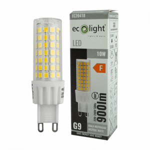 LED žárovka G9 - 10W - neutrální bílá