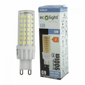 LED žárovka G9 - 10W - studená bílá