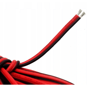 Dvoužilový kabel pro LED pásky 3528, 5050