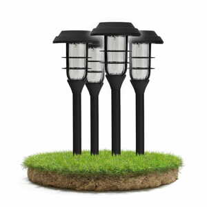 4x LED solární zahradní lampa