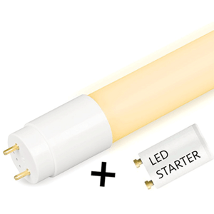 LED trubice HBN60 60cm 8W Záruka 3 roky Teplá bílá s LED startérem