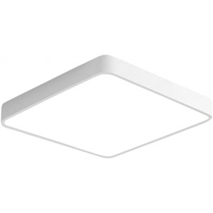 Bílý stropní LED panel 400x400mm 24W denní bílá s čidlem