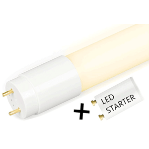 LED trubice T8 120cm 18W 4000K denní bílá + startér