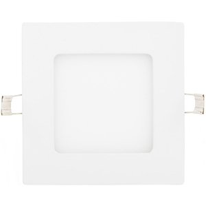 Bílý vestavný LED panel 120 x 120mm 6W denní bílá