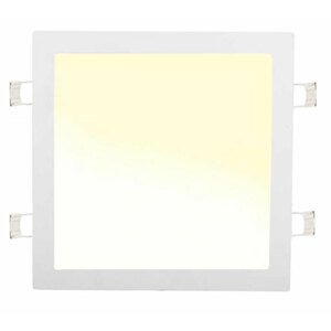 Bílý vestavný LED panel 300 x 300mm 25W teplá bílá