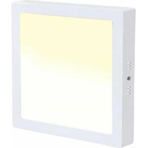 Bílý přisazený LED panel 300x300mm 25W teplá bílá