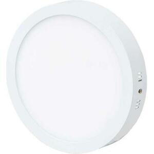 Bílý kruhový přisazený LED panel 300mm 25W teplá bílá