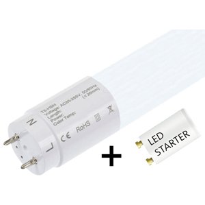 LED zářivka HBN120 120cm 18W Studená bílá s LED startérem